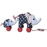 Franck & Fischer Noah Elephant Pull Toy [並行輸入品]