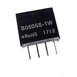 ELSKTX 1個のB0505S-1W DC-DC 5V電源モジュール4ピン絶縁コンバータモジュール