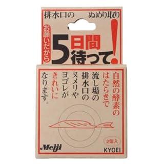 お願いだから5日間待って 排水口用 20g*2個