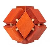 TWELVE ウォーター CALTROP ボール YX872 木製 パズル ブレーン ティーザー トイ 並行輸入品
