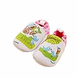 ベビーファーストウォーカーソフトソールコットン幼児の靴緑の鳥