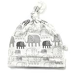 bestarooベビー帽子でグレー象、グレー象、新生児/ 6ヶ月