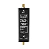 LeaningTech SURECOM SW33 デジタル ミニ パワー計 ＆ SWR メーター VHF/UHF ラジオ 定常波/工率 測定 ポータブル 携帯型