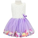 Honey baby ひらひら ベビー キッズ 子供用 ワンピース ドレス ガールズ フォーマル ワンピース フラワードレス　可愛い リボン付き 花柄 写真を撮る　発表会 結婚式 入園式 演奏会　パー