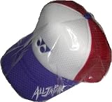 YONEX キャップ 白赤