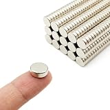 丸型マグネット 【100個セット】直径10mm×厚さ2mm 固定用 冷蔵庫・ホワイトボード・掲示用 小型磁石 オフィス・学校・収納・DIY用