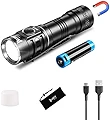 WUBEN(ウーベン) E05 懐中電灯 900ルーメン LED ライト 超軽量 超小型 超強力 XPL LED素子 EDC 高輝度 フラッシュライト IP68防水 1.5メートル落下耐久 USB充電式 4つモード＋SOS＋フラッシュ EDCハンディライト かいちゅうでんとう アウトドア用懐中電灯 地震時 緊急時 停電時 防災 防犯 キャンプ ハイキング 散歩 登山 探検 点検 警備 巡視 作業用 災害グッズ