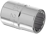 Williams 33621 3/4 Drive Standard 12-Point Socket with 21mm Opening by Williams