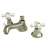 Elements of Design ES4468PX New York 2-Handle 8 to 16 Widespread Lavatory Faucet with Brass Pop-up, 
