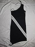 adidasアディダス リバーシブル CTイメージTシャツ ドレス ワンピース Sサイズ TS681 W38972(ブラック/ホワイト)