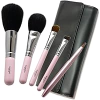 Amazon.co.jp: 熊野筆 竹宝堂 正規品 レギュラーシリーズ 赤軸4点