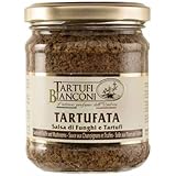 ビアンコーニ 黒トリュフペースト タルトゥファータ 180g Tartufibianconi トリュフ ペースト 黒トリュフ イタリア産 ウンブリア 瓶 イタリアン パスタ カナッペ 芳醇な香り マッシュルーム ディップ