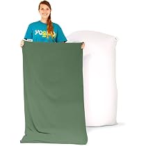 Amazon.co.jp: Yogibo Max Cover オリーブグリーン 専用カバー ビーズ