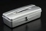 TOYO スチール製 工具箱 DY-370 シルバー