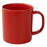 西海陶器(Saikaitoki) 波佐見焼 Common コモン マグカップ レッド 容量約330ml 電子レンジ 食洗器対応 13261