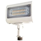 Morris 71556 30W 3000K LED Flat Panel Flood Light with 1/2" Adjustable Knuckle Mount, 2900 lm, 120-2