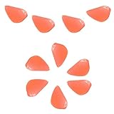 グローペブルストーン、ガーデンウォークウェイのための人工光沢のある玉石アウトドアフィッシュタンク、水族館、暗い装飾砂利のグロー(#6)