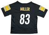 ヒース・ミラーピッツバーグスティーラーズNFL幼児用ブラックレプリカジャージー ブラック
