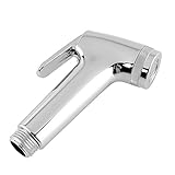 Kicode 手持ちのトイレトイレ ABSバスビデのおむつシャワーヘッドスプレー シルバースプリンクラー