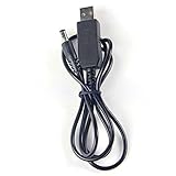 USB-DC変換ケーブル5V〜12V電圧ステップアップケーブル5.5 * 2.1mm DC オス1M [並行輸入品]