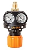 Victor Technologies 0781-5136 ESS4-125-510LP High Capacity Single Stage L.P. Gas Regulator, 5-125 ps