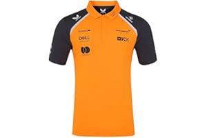 2025 マクラーレン F1 チーム 公式 レプリカ ポロシャツ オレンジ