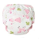 エルフ ベビー(Fairy Baby)ベビー用トレーニングパンツ 再利用可能 綿 防水 可愛い王女柄 サイズ：90