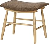 不二貿易 スツール ルレーウ゛ェ ファブリック ナチュラル 10622