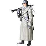 タミヤ(TAMIYA) 1/16 ワールドフィギュアシリーズ No.06 ドイツ陸軍 機関銃手 後期型オーバーコート プラモデル 36306