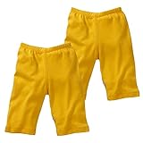 Babysoy PANTS ユニセックス・ベビー カラー: イエロー