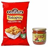 【メキシコ、イタリアの味セット】トルティーヤチップス454ｇX1袋 サルサディップ400ｇX1個