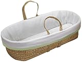 Baby Doll Bedding Forever Mine Moses Basket, Sage by BabyDoll Bedding