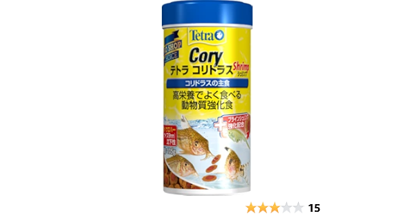 Amazon テトラ Tetra コリドラス シュリンプ 105グラム 熱帯魚 底棲魚 エサ テトラ Tetra 餌 通販