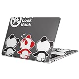 MacBook Air 13インチ 2022～2025 M2 / M3 / M4 用 スキンシール モデル A2681 / A3113 / A3240 igsticker マックブック エア Mac 13" inch 用シール フィルム ステッカー 000955 パンダ イラスト