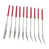 B Blesiya ニードルファイルセット　切削工具　10個入り　品質保証　140mm×3mm 　耐久性と実用性