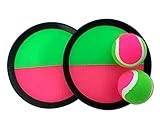 [ラウンド、2]クラシックキッズトスとキャッチボールゲームセットキャッチボールおもちゃセット