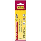 IVY Classic 01107 7/64-Inch M2 High Speed Steel Drill Bit, 118-Degree Point, 2/Card [並行輸入品]