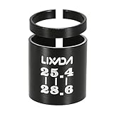 Lixada 自転車フォークシム チューブアダプタ アルミニウム合金 25.4ｍｍを28.6ｍｍに転換