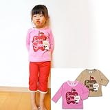 (サニーシープ)Sunny Sheep 2015 リンゴとひつじ 長そでTシャツ 90cm 杢ピンク