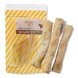 帝塚山ハウンドカム 犬 ガム 【 長持ち 硬め 】 牛皮太巻きガムハード 3本入り 国産 無添加 牛皮 おやつ 中型犬 大型犬 低脂肪 低カロリー デンタルトリーツ 犬用歯磨き 硬い デンタル 食いつき 長持ち 噛むおやつ カミカミ 噛むことで 口臭 や 歯周病 の原因となる 歯石 歯垢 の沈着を軽減 噛む ことで ストレス 解消 予防 犬用ガム 犬用おやつ