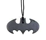 Bumkins Dc Comics Silicone Teething Pendant, Batman Onyx [並行輸入品]