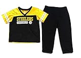 Baby Boys Jersey and FootballパンツPittsburgh Steelersサイズ12ヶ月