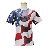 [ディーアンドジージュニア] D&G JUNOR 子供服 半袖Tシャツ (アメリカ国旗) DGL4CT1P22 6Aサイズ