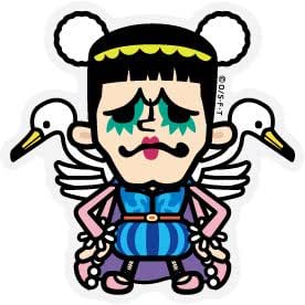 Amazon Lcs 4 Mr 2 ボン クレー One Piece ワンピース パンソンワークスコラボステッカー Mサイズ ワンピース公式グッズ アニメ 萌えグッズ 通販