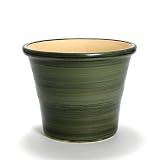 KANEYOSHI 鉢 陶器 植木鉢 ブーケ グリーン 6号