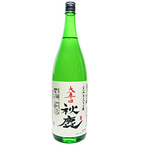 秋鹿 無濾過生原酒 大辛口【純米吟醸】1800ml 2017年1月上槽