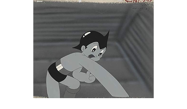 Amazon Co Jp ２枚セット 白黒 鉄腕アトム 背景付き セル画 検 手塚治虫 セル画 原画 レイアウト 動画 資料 ホビー 通販