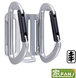 土牛 DOGYU　ツールフック　カラビナ式アルミツールフック　F-25W-S　02199