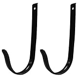 ジブラルタルメールボックスwall-mountメールボックスMagazineフックメタルブラック、hook0b01