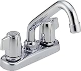 Delta Faucet 2133LF Classic Two Handle Laundry Faucet, Chrome [並行輸入品]